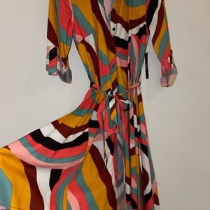 Multicolor Dress from New York& Company